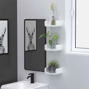 Bathroom Shelf Organizer with Wall Suction β Easy Storage