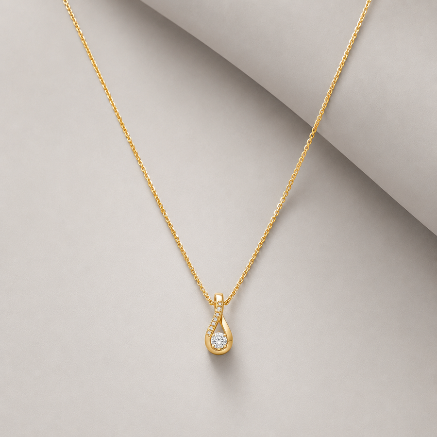 Our necklace collection consists of gold, silver, rose gold and many more colors