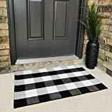Classic Cotton Buffalo Plaid Rug – Soft, Durable, Stylish Décor for Any Room