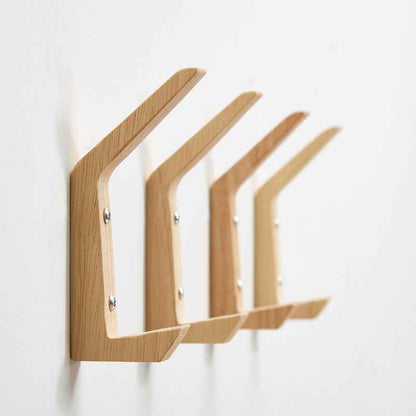 Minimalist Wooden Hanging Hooks for Elegant and Functional Home Organization