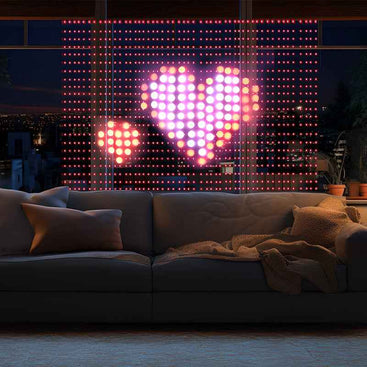 GlowCurtain SmartLight - Control Your Ambiance with APP and Remote