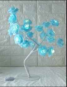 Rose LED Tree Lamp – Stylish Table Lamp for Home Décor and Soft Lighting