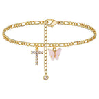 Vela Cuban Anklet - Stylish and Elegant Foot Jewelry for Every Occasion