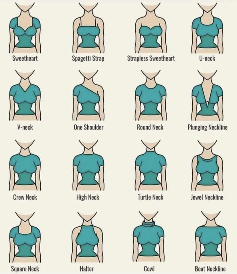 neckline guide what jewelry to wear with a black dress
