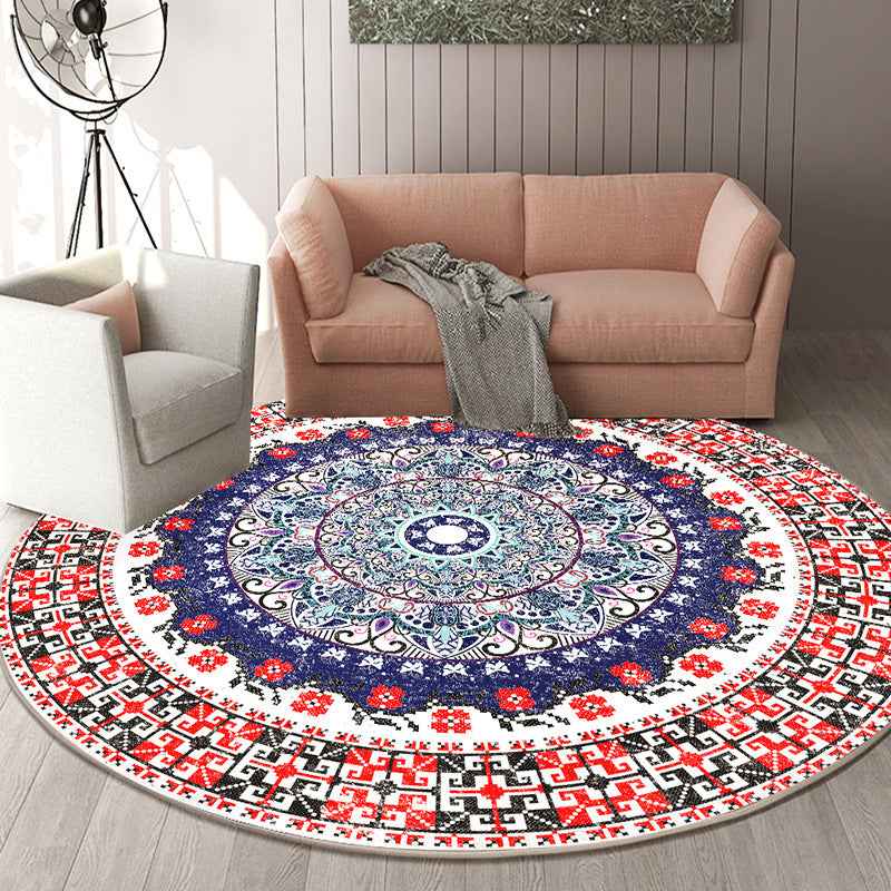 Modern Round Living Room Rug - Chic and Cozy Home Décor Solution