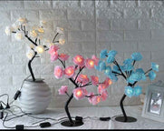 Rose LED Tree Lamp – Stylish Table Lamp for Home Décor and Soft Lighting