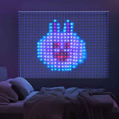 GlowCurtain SmartLight - Control Your Ambiance with APP and Remote