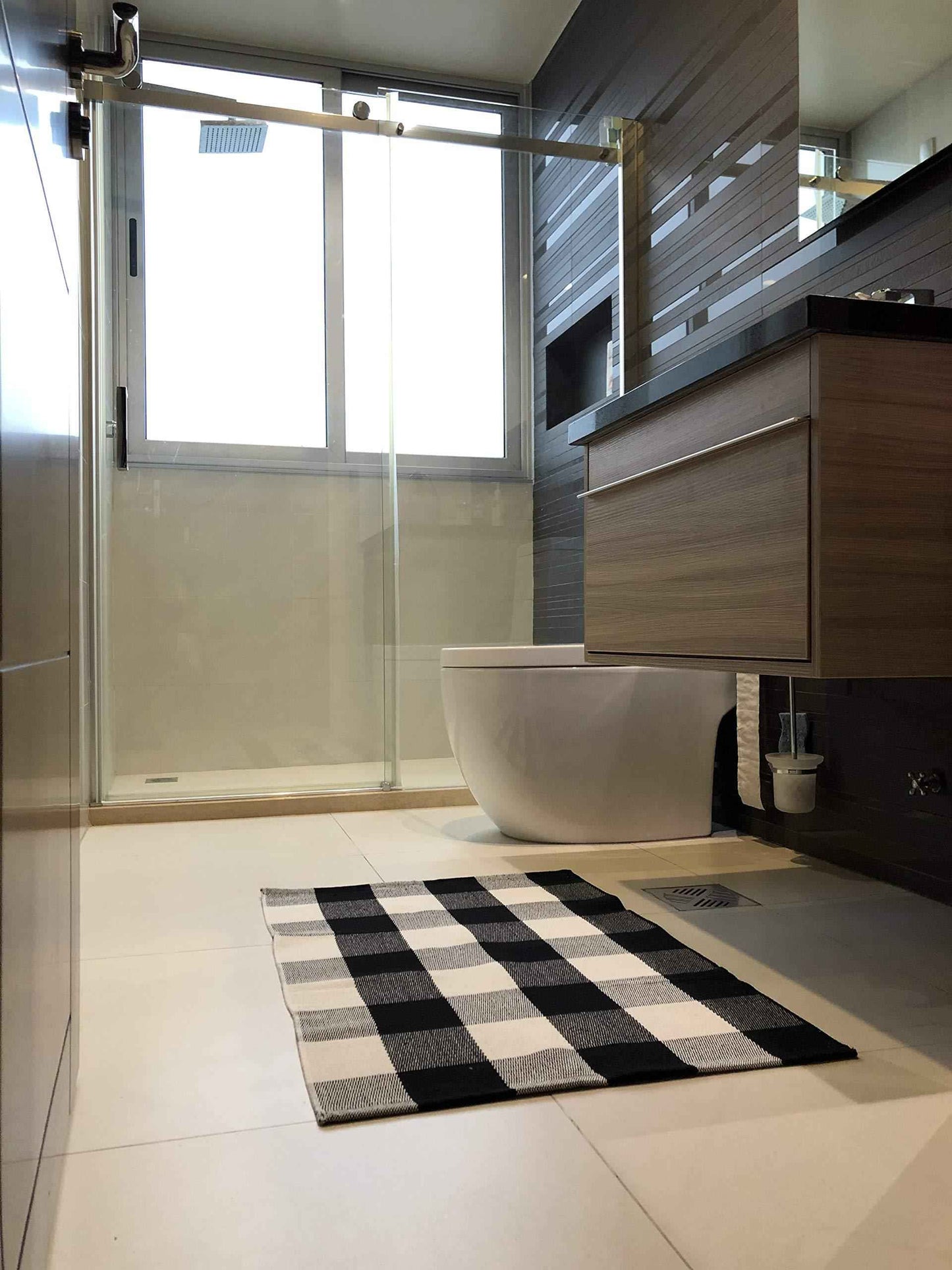 Classic Cotton Buffalo Plaid Rug – Soft, Durable, Stylish Décor for Any Room