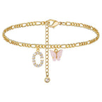 Vela Cuban Anklet - Stylish and Elegant Foot Jewelry for Every Occasion