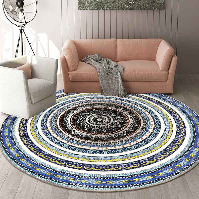 Modern Round Living Room Rug - Chic and Cozy Home Décor Solution