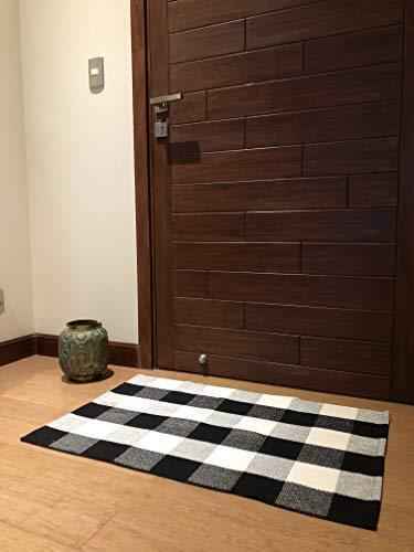 Classic Cotton Buffalo Plaid Rug – Soft, Durable, Stylish Décor for Any Room