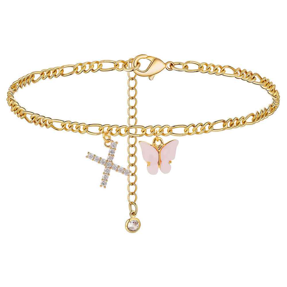 Vela Cuban Anklet - Stylish and Elegant Foot Jewelry for Every Occasion