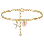 Vela Cuban Anklet - Stylish and Elegant Foot Jewelry for Every Occasion