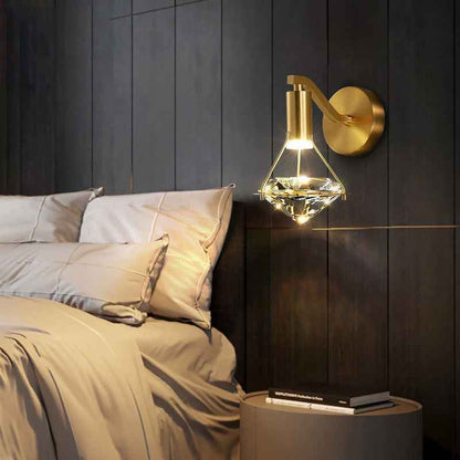 Diamond Glow Wall Light - Elegant Illumination for Your Space