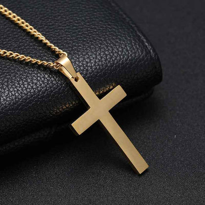 Valor Cross Necklace - Elegant Faith-Inspired Jewelry for Every Occasion