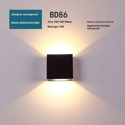 LED Wall Lamp – Indoor & Outdoor Garden, Patio, and Balcony Light