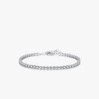 Tennis bracelet women 925 sterling silver with sparkling stones