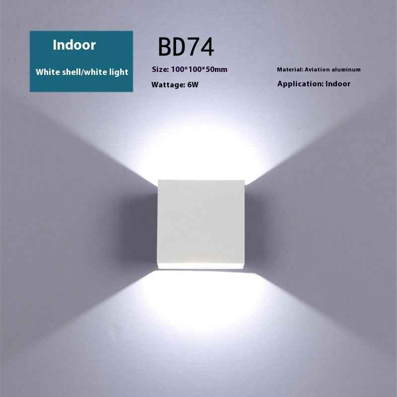 LED Wall Lamp – Indoor & Outdoor Garden, Patio, and Balcony Light