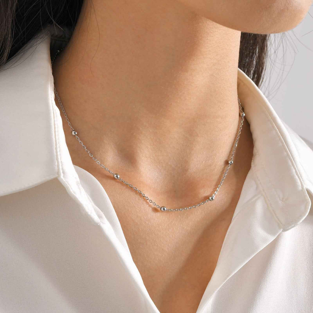 Lumière Bead Necklace - Elegant and Unique Handmade Jewelry