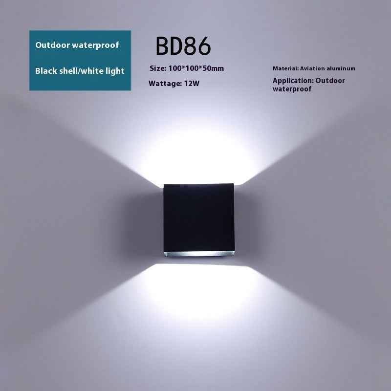 LED Wall Lamp – Indoor & Outdoor Garden, Patio, and Balcony Light