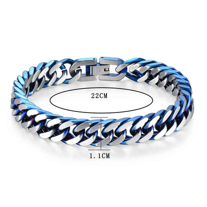 Caelum Steel Link Bracelet - Elegant and Durable Metal Jewelry
