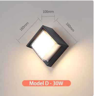 Waterproof Outdoor Wall Lamp – Garden, Patio & Porch LED Lighting for Security