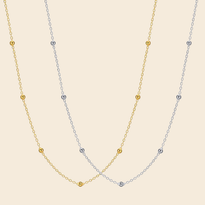 Lumière Bead Necklace - Elegant and Unique Handmade Jewelry