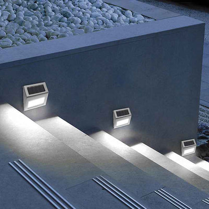 Solar Step Lamp – Energy Efficient 6LED Outdoor Lighting for Garden & Pathways